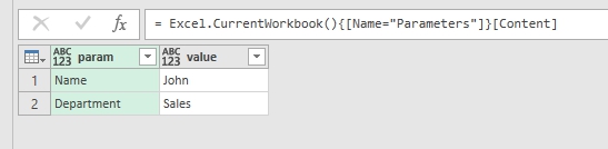 How Power Query refers to a table in Excel workbook